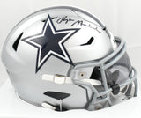 Roger Staubach Autographed Cowboys Mid-Size SpeedFlex Helmet - Beckett Holo