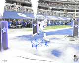 Dak Prescott Autographed Dallas Cowboys 16x20 On Field Photo- Beckett W Hologram
