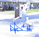 Dak Prescott Autographed Dallas Cowboys 8x10 On Field Photo - Beckett W Hologram