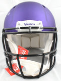Randy Moss Signed Vikings F/S Speed Authentic Straight Cash Helmet - Beckett W