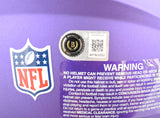 Randy Moss Signed Vikings F/S Speed Authentic Straight Cash Helmet - Beckett W