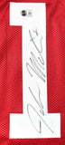John Mateer Autographed Crimson College Style Jersey - Beckett W Hologram