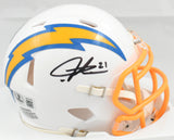 LaDainian Tomlinson Autographed Chargers Speed Mini Helmet - Beckett Hologram