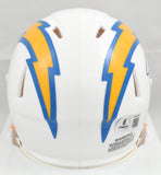 LaDainian Tomlinson Autographed Chargers Speed Mini Helmet - Beckett Hologram