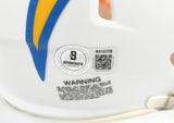 LaDainian Tomlinson Autographed Chargers Speed Mini Helmet - Beckett Hologram
