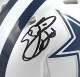 Emmitt Smith Autographed Dallas Cowboys Speed Mini Helmet - Beckett W Hologram