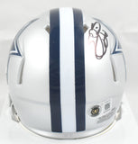 Emmitt Smith Autographed Dallas Cowboys Speed Mini Helmet - Beckett W Hologram