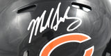 Mike Singletary Autographed Chicago Bears Speed Mini Helmet - Beckett W Hologram