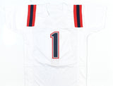 A.J. Brown Autographed White Pro Style Jersey - Beckett W Hologram