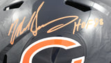 Mike Singletary Autographed Chicago Bears F/S Speed Helmet HOF - Beckett W Holo