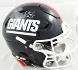 Phil Simms Autographed New York Giants F/S 80-99 Speedflex Helmet - Beckett W