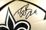 Drew Brees Autographed New Orleans Saints F/S Axiom Helmet- Beckett W Hologram