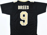 Drew Brees Autographed Black Pro Style Jersey - Beckett W Hologram
