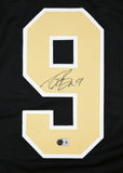 Drew Brees Autographed Black Pro Style Jersey - Beckett W Hologram