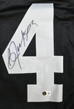 Bo Jackson Autographed Black Pro Style Jersey - Beckett W Hologram