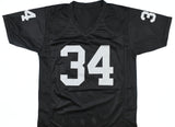 Bo Jackson Autographed Black Pro Style Jersey - Beckett W Hologram