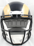 Marshall Faulk Autographed Rams F/S 00-16 Speed Helmet - Beckett W Hologram