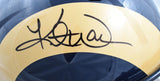 Kurt Warner Autographed St. Louis Rams F/S 00-16 Speed Helmet - Beckett W Holo