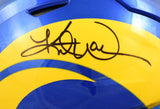 Kurt Warner Autographed Rams F/S 2026 Speedflex Helmet - Beckett W Hologram