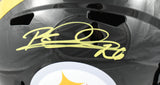 Rod Woodson Autographed Pittsburgh Steelers F/S Speed Helmet - Beckett W Holo