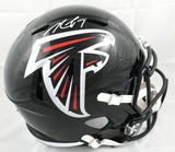 Michael Vick Autographed Atlanta Falcons F/S Speed Helmet - Beckett W Hologram