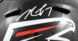 Michael Vick Autographed Atlanta Falcons F/S Speed Helmet - Beckett W Hologram