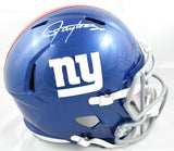 Lawrence Taylor Autographed New York Giants F/S Speed Helmet - Beckett W Holo