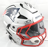 Rob Gronkowski Autographed New England Patriots F/S Axiom Helmet- Beckett W Holo