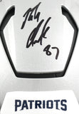 Rob Gronkowski Autographed New England Patriots F/S Axiom Helmet- Beckett W Holo