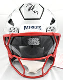 Rob Gronkowski Autographed New England Patriots F/S Axiom Helmet- Beckett W Holo
