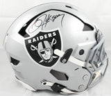 Bo Jackson Autographed Las Vegas Raiders F/S Axiom Helmet - Beckett W Hologram