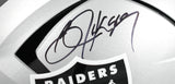 Bo Jackson Autographed Las Vegas Raiders F/S Axiom Helmet - Beckett W Hologram
