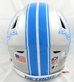Barry Sanders Autographed Detroit Lions F/S Speedflex Helmet - Beckett W Holo