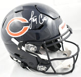 Jay Cutler Autographed Chicago Bears F/S Speedflex Helmet - Beckett W Hologram