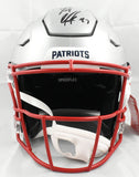 Rob Gronkowski Autographed New England Patriots F/S Speedflex Helmet - Beckett W