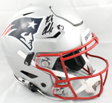 Rob Gronkowski Autographed Patriots F/S Speedflex Helmet - Beckett W Holo *Side