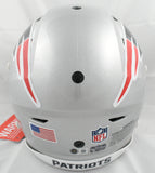 Rob Gronkowski Autographed Patriots F/S Speedflex Helmet - Beckett W Holo *Side