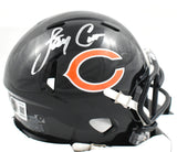 Jay Cutler Autographed Chicago Bears Speed Mini Helmet - Beckett W Hologram