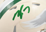 Michael Vick Autographed Philadelphia Eagles Retro Speed Mini Helmet- Beckett W