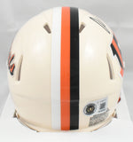 Chad Johnson Signed Cincinnati Bengals Retro Speed Mini Helmet - Beckett W *Top