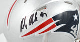 Rob Gronkowski Autographed New England Patriots Speed Mini Helmet - Beckett W