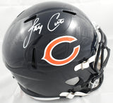 Jay Cutler Autographed Chicago Bears F/S Speed Helmet - Beckett W Hologram