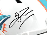 Zach Thomas Autographed Miami Dolphins F/S Speed Helmet - Beckett W Hologram