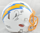 Antonio Gates Autographed Chargers F/S Speed Authentic Helmet - Beckett W Holo