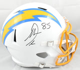 Antonio Gates Autographed Chargers F/S Speed Helmet - Beckett W Hologram