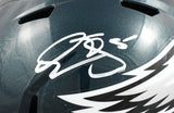 Donovan McNabb Autographed Philadelphia Eagles F/S Speed Helmet - Beckett W Holo