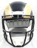 Warner Faulk Holt Bruce Autographed Rams F/S Speed Helmet - Beckett W Holo