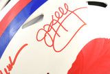 Kelly Thomas Reed Signed Buffalo Bills F/S Retro Speed Authentic Helmet Beckett