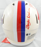 Kelly Thomas Reed Signed Buffalo Bills F/S Retro Speed Authentic Helmet Beckett