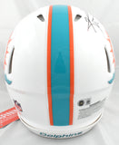Ricky Williams Autographed Dolphins F/S Speed Authentic Helmet SWED - Beckett W